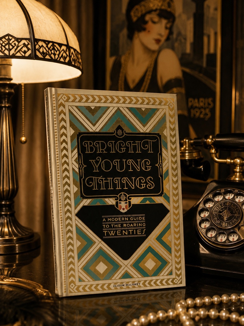 Bright Young Things Book Art Deco Roaring 20s Guide Flapper Style Jazz Age Decor